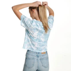 AO Tie Dye Cropped T-shirt Femmes -Wilson Soldes 00084000 0 4