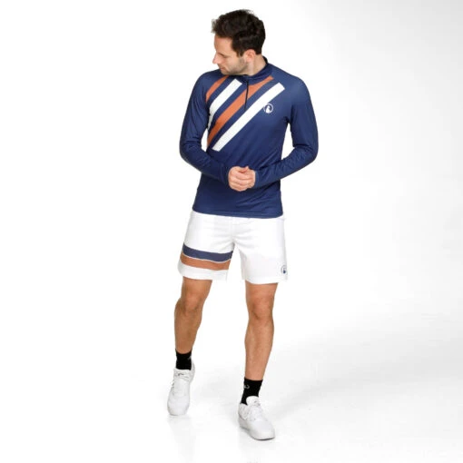 Retro Stripe Block Smash Shorts Hommes -Wilson Soldes 00262000 0 3