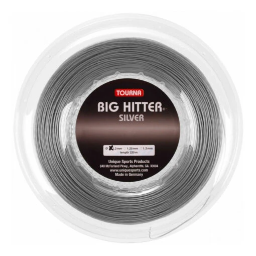 Tourna Big Hitter Bobine Cordage 220m -Wilson Soldes 01205000 000