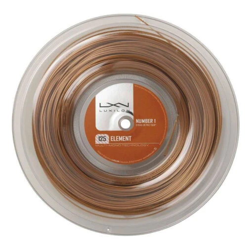 LUXILON Element Bronze Bobine Cordage 200m -Wilson Soldes 01292000 000