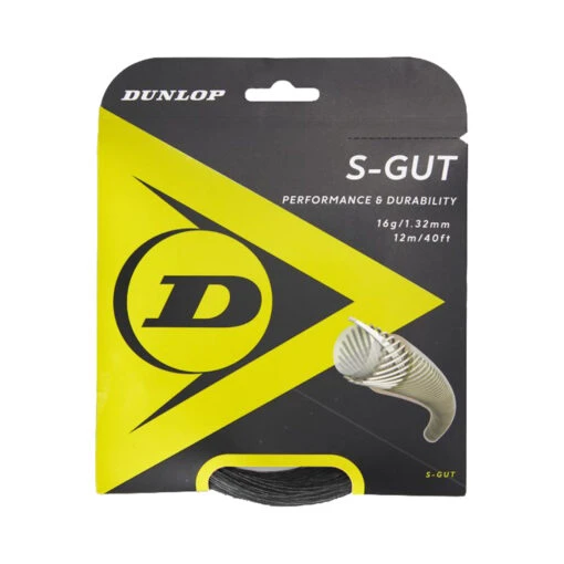 Dunlop S-Gut Cordage En Garniture 12m -Wilson Soldes 01313000 000