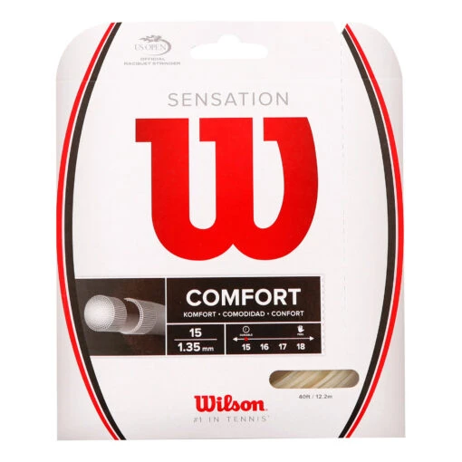 Wilson Sensation Cordage En Garniture 12,2m -Wilson Soldes 01972000 000