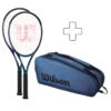 Wilson 2x Ultra 100UL V4.0 + Sac De Tennis -Wilson Soldes 03859000 000